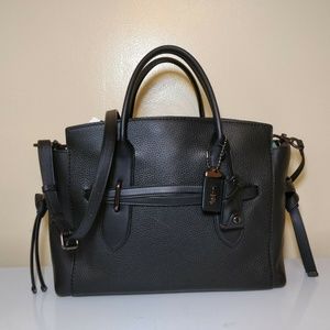 coach shadow carryall black